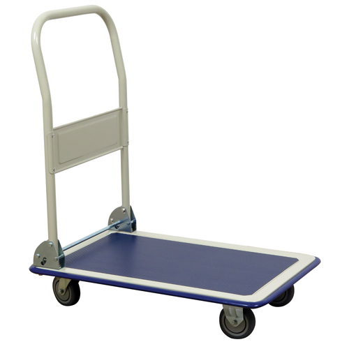 Chariot &agrave; plateforme avec poign&eacute;e pliante, Acier, 440 lb, 29" lo x 19" la, Hauteur 32-1/2" Nuna Depot Inc.