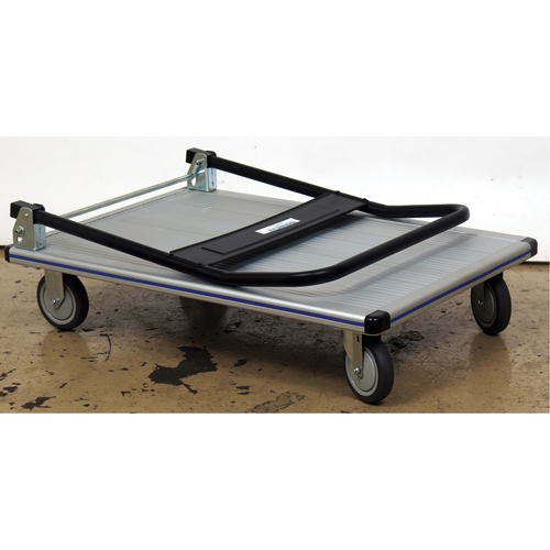 Chariot &agrave; plateforme avec poign&eacute;e pliante, Aluminium, 350 lb, 29" lo x 18-1/2" la, Hauteur 34-1/2" Nuna Depot Inc.