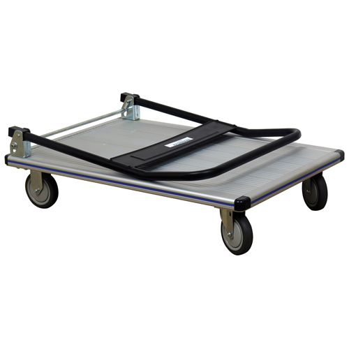 Chariot &agrave; plateforme avec poign&eacute;e pliante, Aluminium, 550 lb, 35-1/2" lo x 24" la, Hauteur 35-1/2" Nuna Depot Inc.