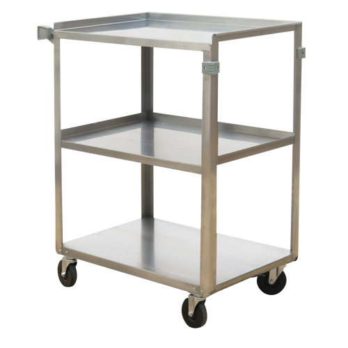 Shelf Carts, 3 Tiers, 15-1/2" W x 32-1/8" H x 24" D, 300 lbs. Capacity Nuna Depot Inc.