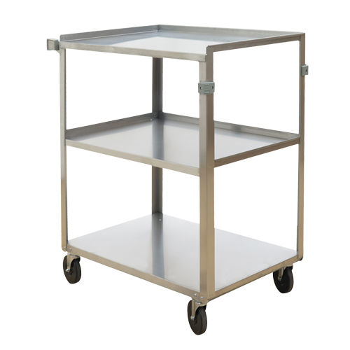 Shelf Carts, 3 Tiers, 18" W x 32" H x 27-3/8" D, 500 lbs. Capacity Nuna Depot Inc.