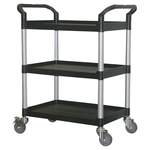 Utility Cart, 3 Tiers, 33-1/2" x 39-3/8" x 19", 300 lbs Capacity Nuna Depot Inc.