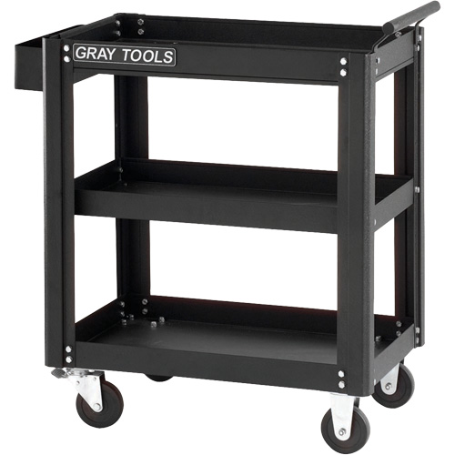 Utility Cart, 19-1/4" L x 27-1/2" W x 32-3/4" H, Grey Nuna Depot Inc.