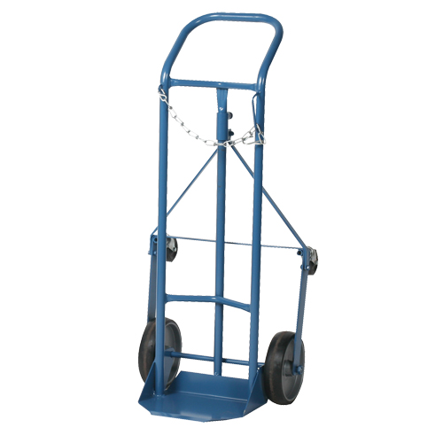 Chariot professionnel CC-1 pour bouteille de gaz, Roues Caoutchouc moul&eacute;, Base de 9" la x 7-1/4" lo, 250 lb Nuna Depot Inc.
