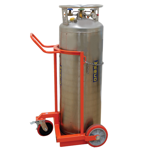 Large Liquid Gas Cylinder Truck LCC, Polyurethane Wheels, 20" W x 20" D Base, 1000 lbs. Nuna Depot Inc.