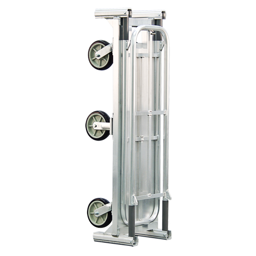 Aluminum U-Boat Folding Bulk Delivery Cart, 18" W x 61" L, 1200 lbs. Cap., Polyurethane Wheels Nuna Depot Inc.