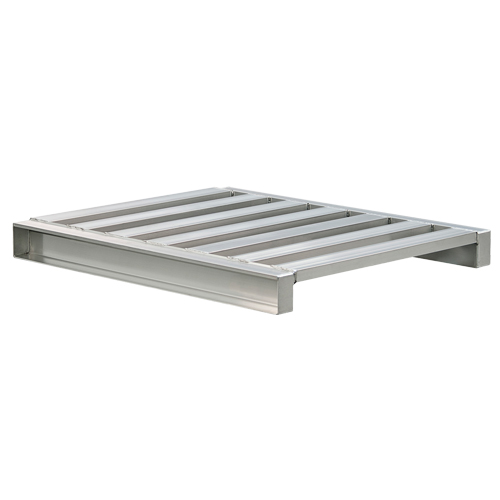 Palette &agrave; canaux en aluminium 2 c&ocirc;t&eacute;s Nuna Depot Inc.