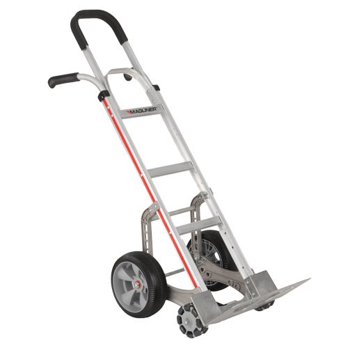 Diable autostabilisant, Prise Combinaison, Aluminium, Hauteur de 55'', Capacit&eacute; 500 lb Nuna Depot Inc.