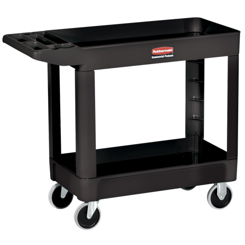 Heavy-Duty Utility Cart - 4500-89, 2 Tiers, 18" x 33-1/4" x 39", 500 lbs. Capacity Nuna Depot Inc.