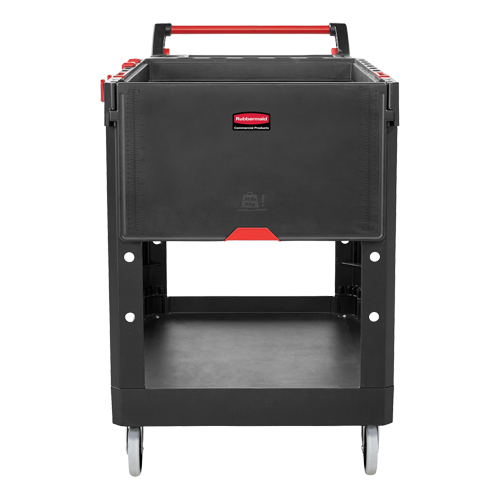 Chariot utilitaire robuste et polyvalent, 2 tiers, 25-1/5" x 36" x 51-1/2", Capacit&eacute; 500 lb Nuna Depot Inc.