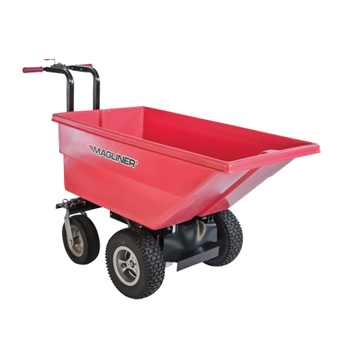 Chariot &agrave; bascule motoris&eacute;, Capacit&eacute; 6 cu.ft., 40" h x 25" la x 56" p Nuna Depot Inc.