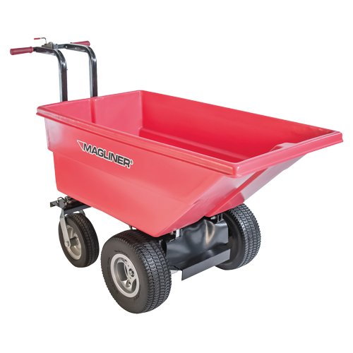 Chariot &agrave; bascule motoris&eacute;, Capacit&eacute; 6 cu.ft., 40" h x 25" la x 56" p Nuna Depot Inc.