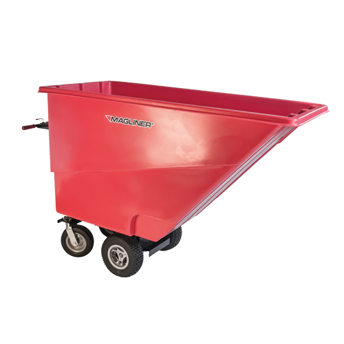 Chariot &agrave; bascule motoris&eacute;, Capacit&eacute; 27 cu. ft., 51" h x 81" la x 33" p Nuna Depot Inc.