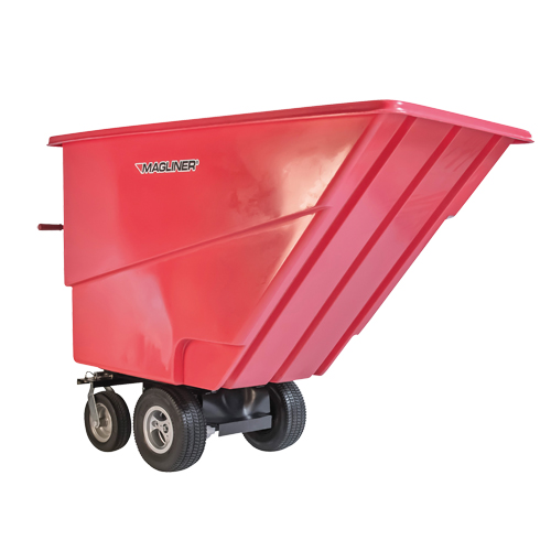 Chariot &agrave; bascule motoris&eacute;, Capacit&eacute; 27 cu. ft., 51" h x 81" la x 33" p Nuna Depot Inc.