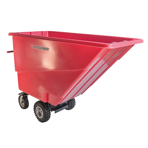Chariot &agrave; bascule motoris&eacute;, Capacit&eacute; 27 cu. ft., 51" h x 81" la x 33" p Nuna Depot Inc.