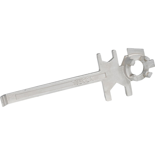 Cl&eacute; pour baril, Ouverture de 3/4"/2", Poign&eacute;e 9-1/2", Acier inoxydable Nuna Depot Inc.