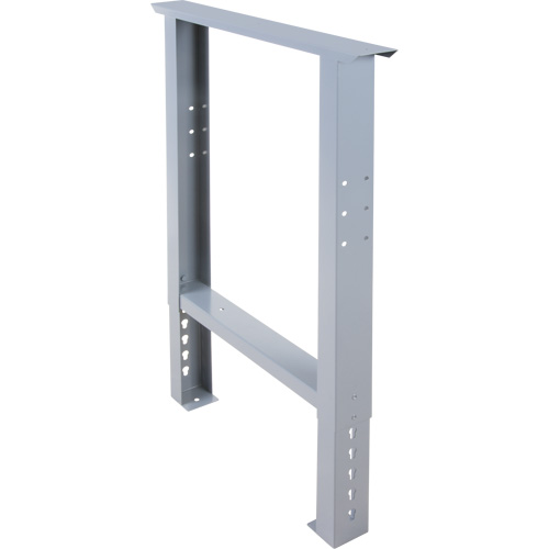 Pattes d'&eacute;tabli pour service industriel, Acier, 24" p x 34" h, Simple Nuna Depot Inc.