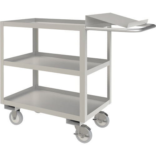 Industrial Grade Order Picking Cart, 39" H x 18-1/8" W x 45" D, 3 Shelves, 1200 lbs. Capacity Nuna Depot Inc.