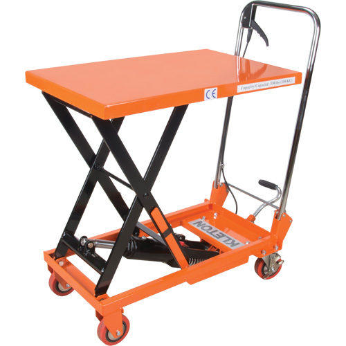 Hydraulic Scissor Lift Table, 27-1/2" L x 17-3/4" W, Steel, 330 lbs. Capacity Nuna Depot Inc.