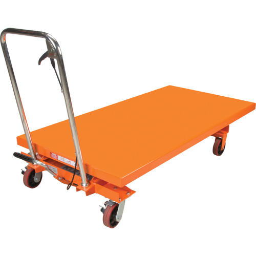 Table &eacute;l&eacute;vatrice &agrave; ciseaux hydraulique, 63" lo x 31-1/2" la, Acier, Capacit&eacute; 1100 lb Nuna Depot Inc.