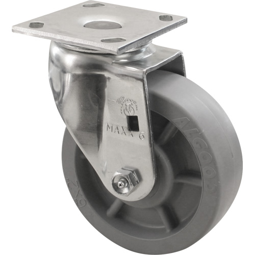 Roulette Emaxx, Pivotant, 8" (203,2 mm), Envirothane, 1200 lb (544,3 kg) Nuna Depot Inc.