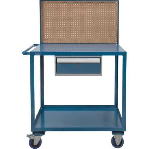 Chariot de service mobile, 2 Tiers, 24" la x 57" h x 40" p, Capacit&eacute; 1200 lb Nuna Depot Inc.