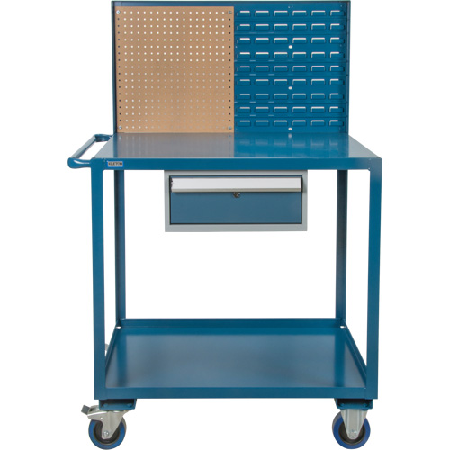 Chariot de service mobile, 2 Tiers, 24" la x 57" h x 40" p, Capacit&eacute; 1200 lb Nuna Depot Inc.