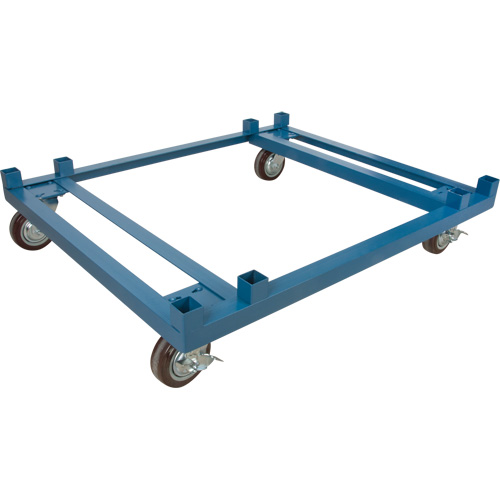 Dolly for Open Mesh Container, 40.5" W x 34-1/2" D x 10" H, 3000 lbs. Capacity Nuna Depot Inc.