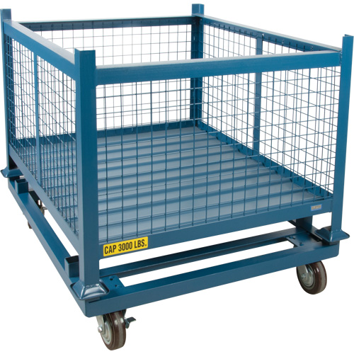 Dolly for Stacking Container, 48.5" W x 40-1/2" D x 10" H, 3000 lbs. Capacity Nuna Depot Inc.