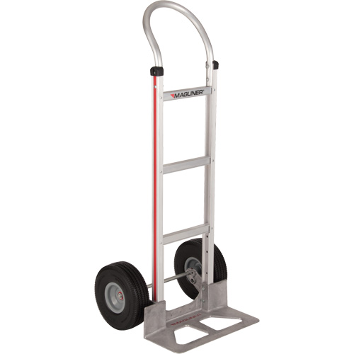 Knocked Down Hand Truck, Continuous Handle, Aluminum, 48" Height, 500 lbs. Capacity Nuna Depot Inc.