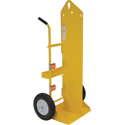 Chariot pour chalumeau et bouteille &agrave; gaz, Roues Rempli de mousse, Base de 23-13/16" la x 22-13/16" lo, 500 lb Nuna Depot Inc.
