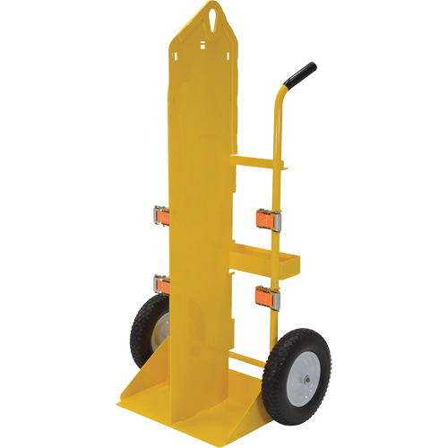 Chariot pour chalumeau et bouteille &agrave; gaz, Roues Rempli de mousse, Base de 23-13/16" la x 22-13/16" lo, 500 lb Nuna Depot Inc.