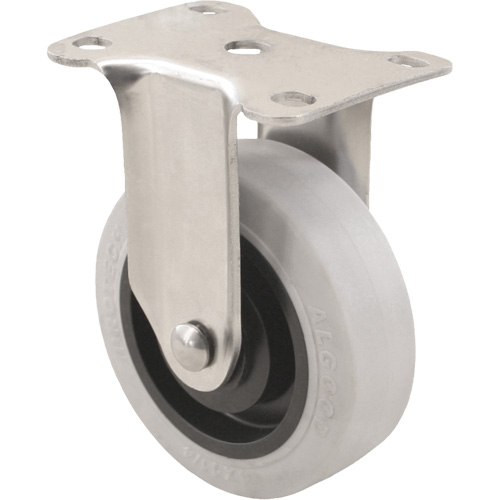 2309 Caster, Rigid, 5" (127 mm), Envirothane Grey, 350 lbs. (158.8 kg.) Nuna Depot Inc.