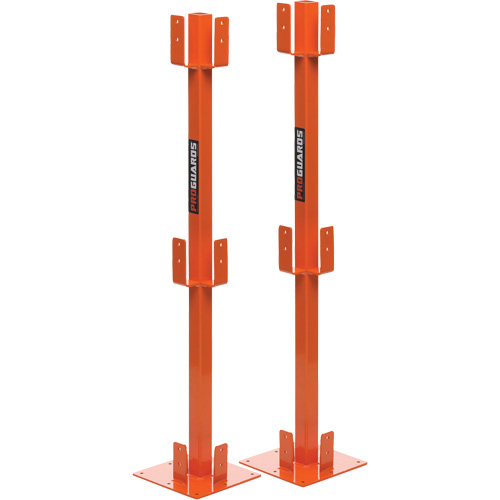 ProGuards Temporary Guard Rail Posts, 8" W x 39" H, Orange Nuna Depot Inc.