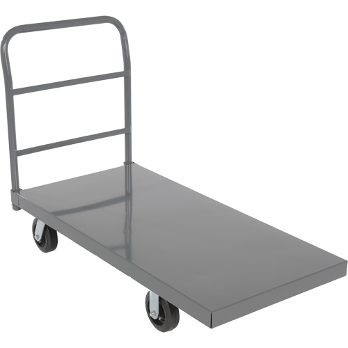 Chariot &agrave; plateforme, 48" lo x 24" la x Capacit&eacute; 2000 lb, Roues en Caoutchouc Nuna Depot Inc.