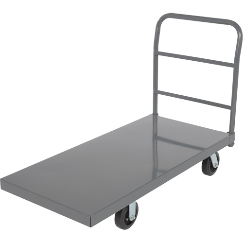 Chariot &agrave; plateforme, 48" lo x 24" la x Capacit&eacute; 2000 lb, Roues en Caoutchouc Nuna Depot Inc.