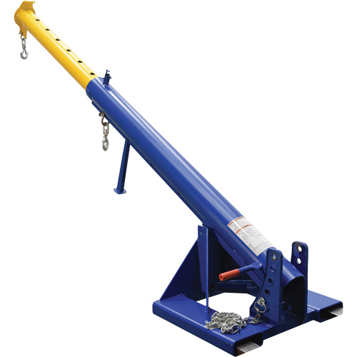 Grue t&eacute;lescopique pour chariot &eacute;l&eacute;vateur &agrave; fourche Orbit Boom Nuna Depot Inc.