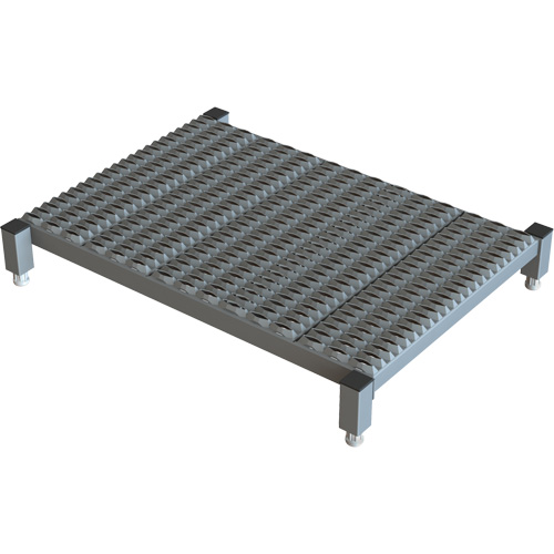 Plateforme de travail en une &eacute;tape &agrave; hauteur r&eacute;glable, 24" la x 36" pr, Capacit&eacute; de 800 lb, Enti&egrave;rement soud&eacute; Nuna Depot Inc.