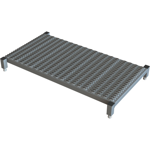 Plateforme de travail en une &eacute;tape &agrave; hauteur r&eacute;glable, 24" la x 48" pr, Capacit&eacute; de 800 lb, Enti&egrave;rement soud&eacute; Nuna Depot Inc.