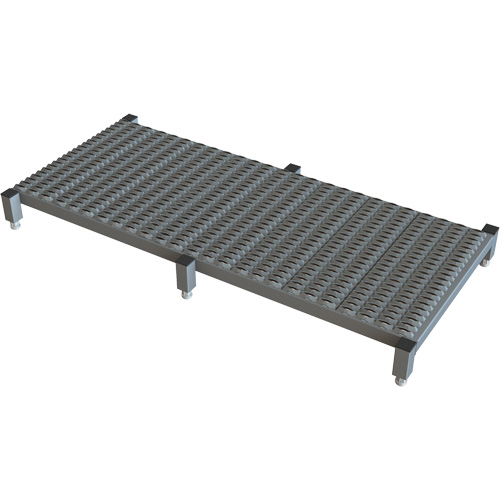 Plateforme de travail en une &eacute;tape &agrave; hauteur r&eacute;glable, 24" la x 59" pr, Capacit&eacute; de 800 lb, Enti&egrave;rement soud&eacute; Nuna Depot Inc.