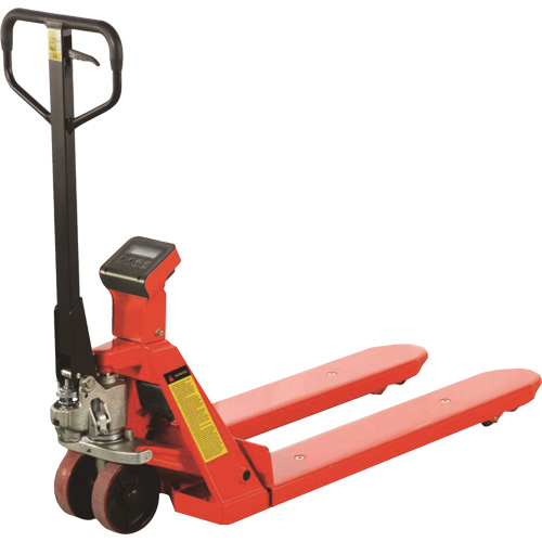 Eco Weigh-Scale Pallet Truck, 48" L x 27" W, 4400 lbs. Cap. Nuna Depot Inc.