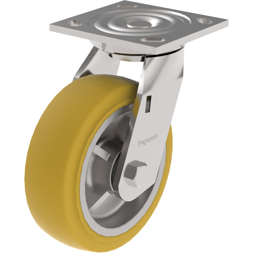 21 Series Medium-Duty Caster, Swivel, 4" (101.6 mm), Urethane, 700 lbs. (317 kg.) Nuna Depot Inc.