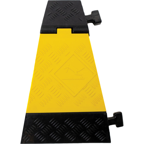 Protecteur de c&acirc;ble tourne-&agrave;-gauche robuste Powerhouse, 3 canaux, 12" lo x 19,75" la x 3" h Nuna Depot Inc.