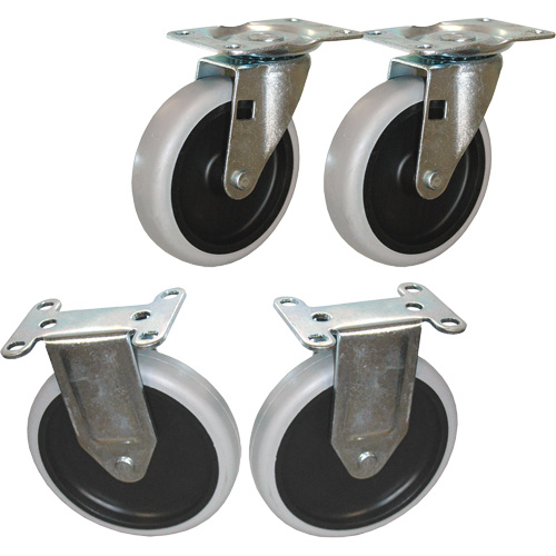 Flat Shelf Cart Caster Kit Nuna Depot Inc.