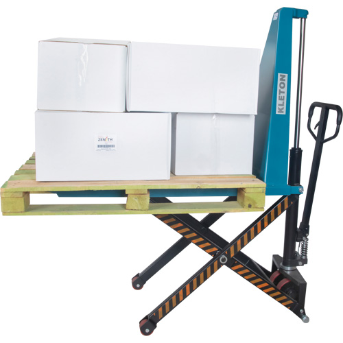 Manual Scissor Skid Lift, 45-1/4" L x 20-1/4" W, Steel, 3300 lbs. Capacity Nuna Depot Inc.