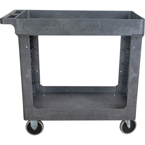 Chariot utilitaire pour l'entretien, 2 tiers, 16-1/2" x 32-1/2" x 34-1/2", Capacit&eacute; 550 lb Nuna Depot Inc.