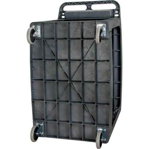 Flat-Shelf Utility Service Cart, 2 Tiers, 25-1/4" x 32-1/4" x 44", 550 lbs. Capacity Nuna Depot Inc.
