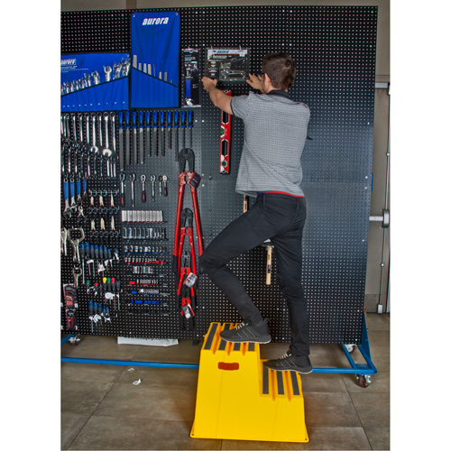 Industrial Step Stool, 2 Steps, 26" x 22-7/16" x 19-11/16" High Nuna Depot Inc.