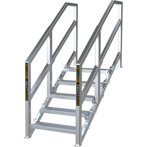 3-5 Step Telescopic Aluminum Smart Stairs Nuna Depot Inc.