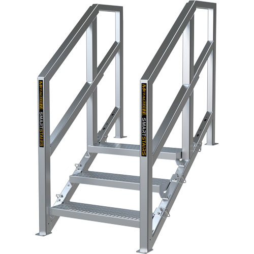 3-5 Step Telescopic Aluminum Smart Stairs Nuna Depot Inc.